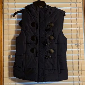 Navy blue vest